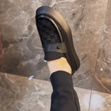 Noxwear - 2025 Autumn New British Style Mens Casual Shoes Fashion Trend Board Shoes Male Flat Shoes Platform Business Casual Loafers Mens