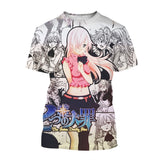 Noxwear - Summer Hot selling Anime Character Creative Design 3D Printing Cool and Personalized Fashion T-shirt