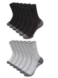 Noxwear - 12Pairs Men's Outdoor Gym Socks High Quality Comfortable Soft Ground-Gripping Football Large Size New Style