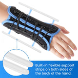 Noxwear - VELPEAU Wrist Brace for Carpal Tunnel, Arthritis, Tendonitis, Sprain, Injuries and Pain Relief, Wrist Splint for Women Men