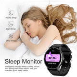 Noxwear - LIGE Smart Watch Women Men Full Touch Screen Bluetooth Call Smartwatch Waterproof Sports Fitness Tracker Watches for Android iOS