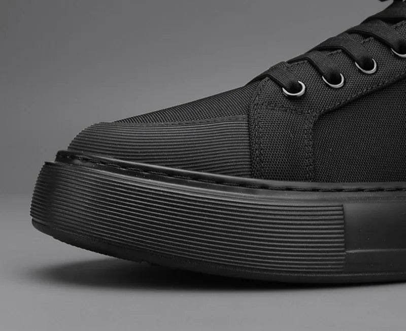 Noxwear - Mens Canvas Shoes 2025 Summer New Comfortable Breathable Casual Board Shoes Platform Heightening Sneakers Men zapatillas hombre