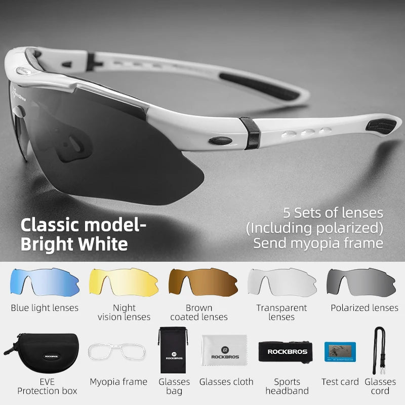 Noxwear - ROCKBROS Polarized Cycling Glasses