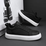 Noxwear - Mens Canvas Shoes 2025 Summer New Comfortable Breathable Casual Board Shoes Platform Heightening Sneakers Men zapatillas hombre