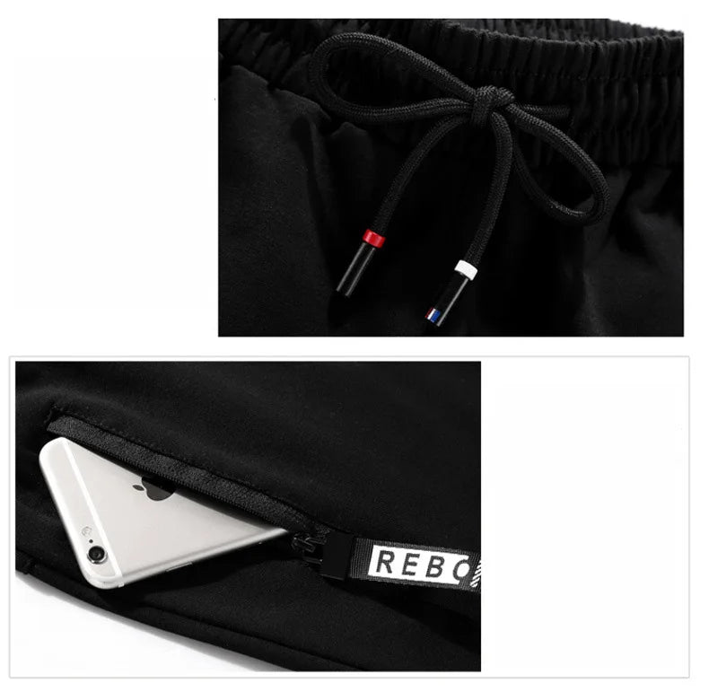 Noxwear-Men's Spring Autumn Tracksuit Set Long Sleeve Hoodie And Joggers 2-Piece Fitness Running Sportswear Casual Clothing