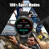 Noxwear - SENBONO Men's Smart Watch Heart Rate Blood Oxygen Monitor Bluetooth Call Multiple Sport Modes Voice Assistant Smartwatch for Men