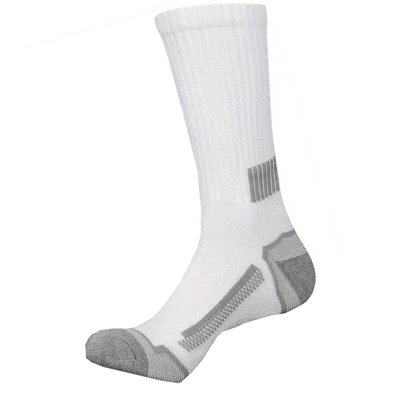 Noxwear - 6 Pairs of MEN'S Sports Socks, Sweat Absorbing, Comfortable and Breathable, Suitable for Basketball Training and Outdoor Running