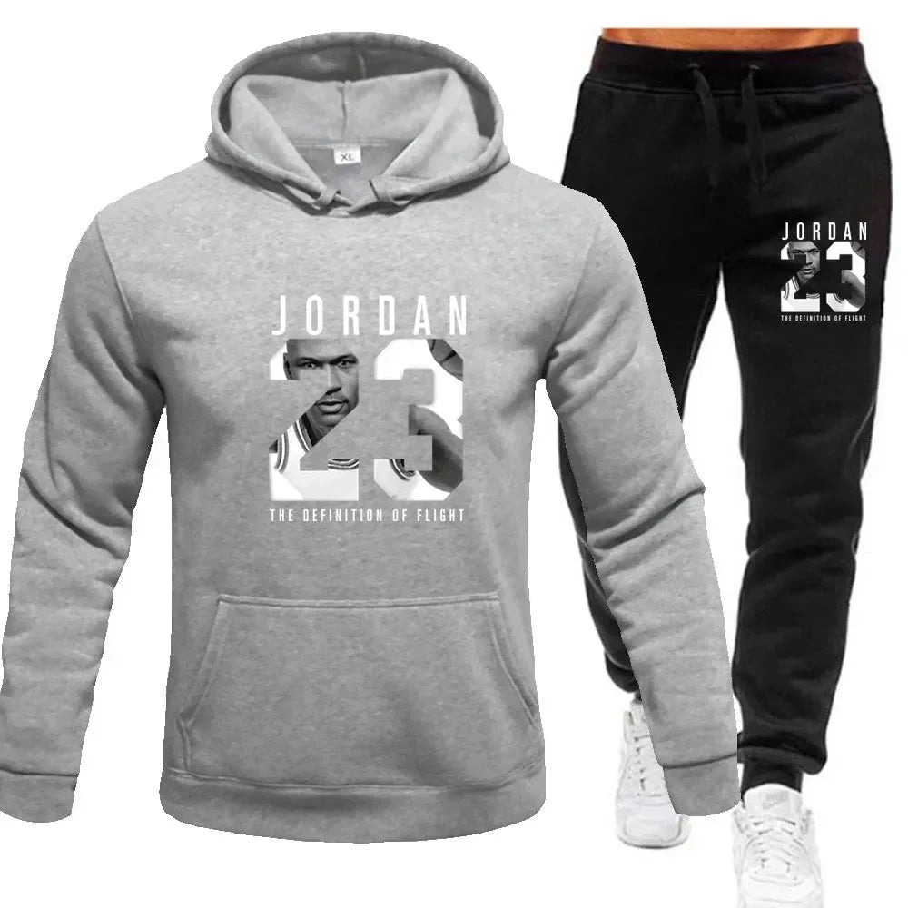 Noxwear-The sweatshirt hoodie is a men's set for Spring 2025 and a women's set for women's sportswear featuring a hoodie and sweatpants