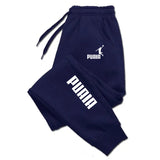 Noxwear - PUAIA Print Men's Pants Autumn/Winter New Sport Jogging Trousers Fitness Loose Fit Clothing Solid Color Outfit Streetwear Pants