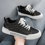Noxwear - 2026 Trend Men's Casual Canvas Shoes Flats Shoe Hot Korean Style Men Board Shoes Lightweight  Breathable Walking Footwear Hombre