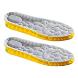 Noxwear - 4D Cloud Technology PU Sole Sports Insoles For Shoes Soft Breathable Shock Absorption Cushion Running Orthopedic Care Insoles