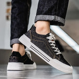 Noxwear - 2026 Trend Men's Casual Canvas Shoes Flats Shoe Hot Korean Style Men Board Shoes Lightweight  Breathable Walking Footwear Hombre
