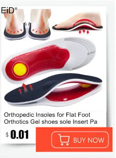 Noxwear - Premium Orthotic Gel Insoles Orthopedic Flat Foot Health Sole Pad For Shoes Insert Arch Support Pad For Plantar fasciitis Unisex