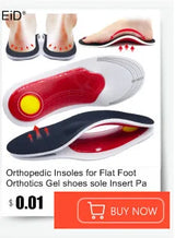 Noxwear - Premium Orthotic Gel Insoles Orthopedic Flat Foot Health Sole Pad For Shoes Insert Arch Support Pad For Plantar fasciitis Unisex
