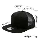 Noxwear-2026 New 1PC Hot Sale Cap Plain Snapback Hat High Quality Adult Hip Hop Baseball Cap Men Women Outdoor Leisure Baseball Hat