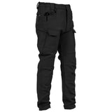 Noxwear - Men's Winter Pants Water Resistant Fleece Lined Snowboard Ski Softshell Tactical Pants with Multi-Pockets Outdoor Work Pants
