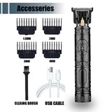 Noxwear - T9 Professional Hair Clipper/Accessories for Men | USB Fast Charging | Beard/Body/Hair Trimmer | Precision Electric Shaver