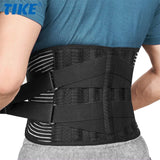 Noxwear - Lower Back Brace with 6 Stays Anti-skid Orthopedic Lumbar Support Breathable Waist Support Belt for Men Women Gym Pain Relief