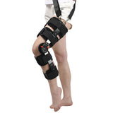 Noxwear - Model Orthopedic Support Stabilizer After Surgery Adjustable Hinged Knee Brace Knee Joint Fixation Stretcher Health Care
