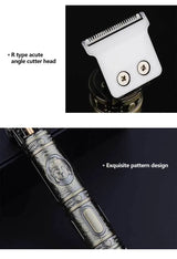 Noxwear - Retro T9 Original Haircutting Machine Set Jackets Trimmer Men's Electric Shaver Male Lence Pro Barber Shaver for Sensitive Areas