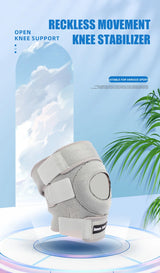 Noxwear - JASONTUTU 1PCS Breathable Four Spring Knee Support Brace Kneepad Adjustable Patella Knee Pads Safety
