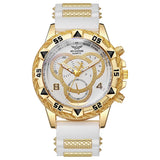 Noxwear - Men’s Watch Fashion Silicone Band Analog Quartz Wrist Watch Man Sports Watches