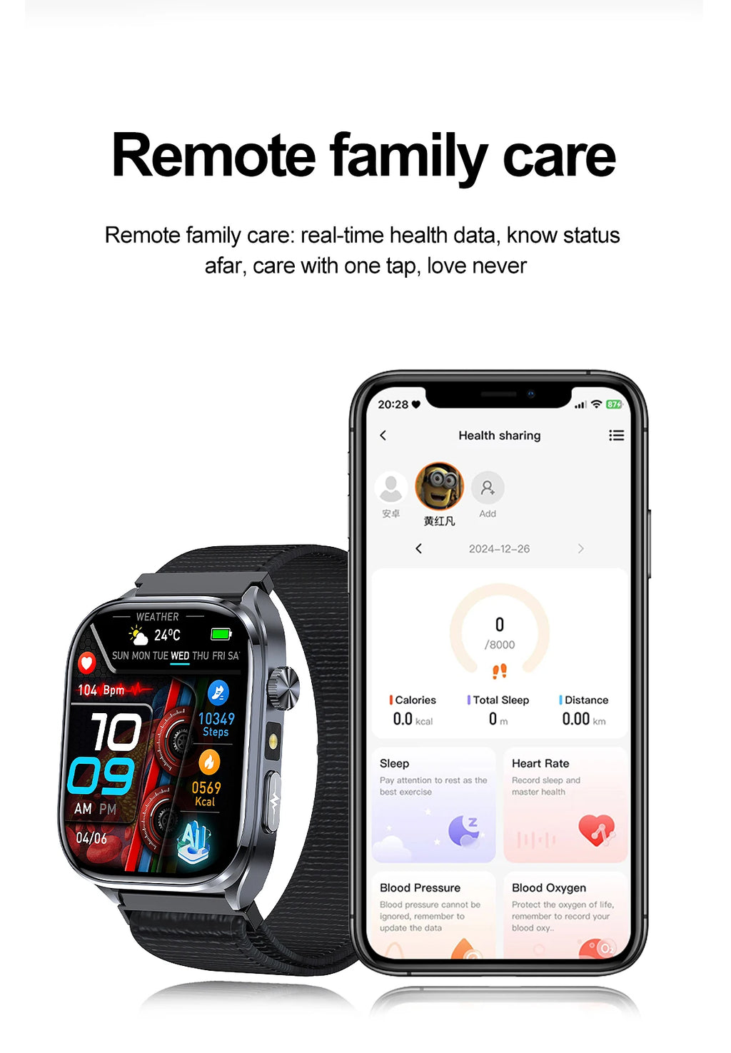Noxwear - 2025 New Accurate ECG Smart Watch Heart Health Analysis Blood analysis Blood Lipid Blood Pressure BT call Smart Watches For Men