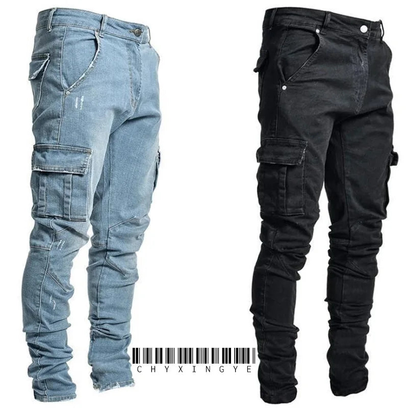 Noxwear - Multi-Pocket Cargo Jeans