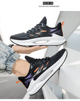 Noxwear - Men's Breathable Sports Shoes Spring New Mesh Casual Fashion Versatile Trendy Men's Shoes Summer Running Shoes Suitable for Outdoor Sports