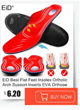 Noxwear - Premium Orthotic Gel Insoles Orthopedic Flat Foot Health Sole Pad For Shoes Insert Arch Support Pad For Plantar fasciitis Unisex