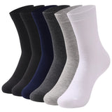 Noxwear - 10/5/3pairs Breathable Con Sports Stockings Men Bamboo Fiber Autumn and Winter Men Socks Sweat Absorption Deodorant.