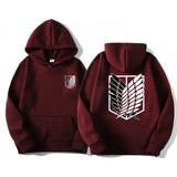 Noxwear-Japan Anime Attack on Titan Men Hoodies Spring Autumn Hip Hop Casual Pullover Top Hoodie Fashion Sweatshirts Jogging Sportswear