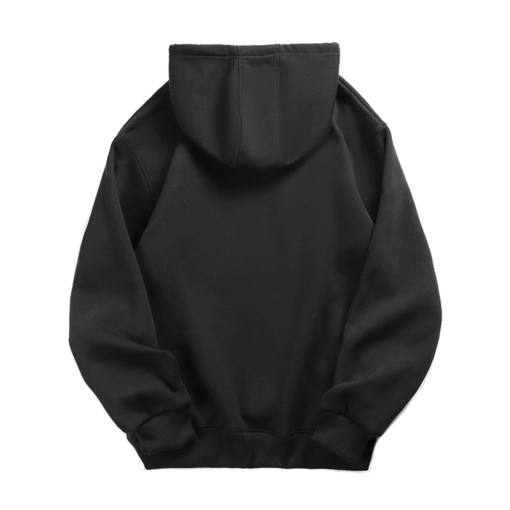 Noxwear - Hoodies Women Pullover Spring Autumn Casual Hoodie Sweatshirts Solid Color Hoodies Oversize Black Sweatshirt For Male