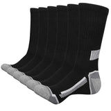 Noxwear - 6 Pairs of MEN'S Sports Socks, Sweat Absorbing, Comfortable and Breathable, Suitable for Basketball Training and Outdoor Running
