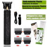 Noxwear - T9 Hair Clipper Repair Beard Shaving Body Hair Trimmer Clippers Electric Machine Men Haircut Machine 0mm Barber Shaver