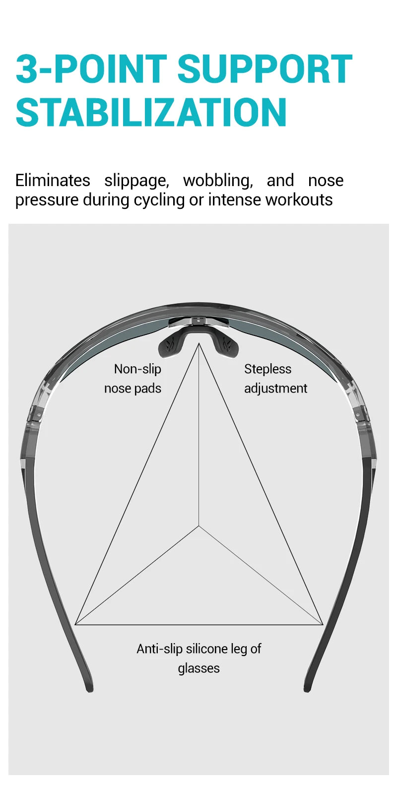 Noxwear - Kapvoe New Photochromic Cycling Sunglasses