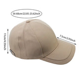 Noxwear-Dry Quickly Sun Cap Woman Outdoors Casual Sport Hat Men Big Size Baseball Cap 60-65cm Adjustable Sun Visor Cap Peaked Cap