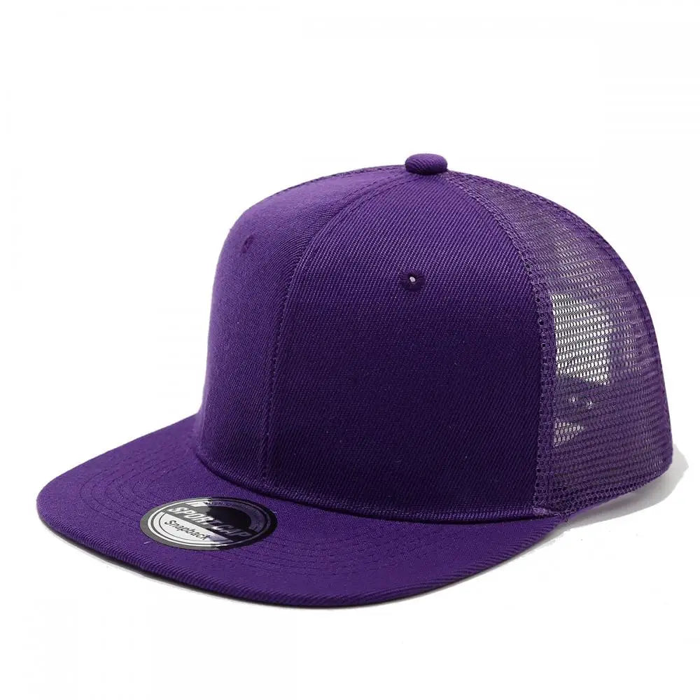 Noxwear-2026 New 1PC Hot Sale Cap Plain Snapback Hat High Quality Adult Hip Hop Baseball Cap Men Women Outdoor Leisure Baseball Hat