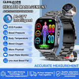 Noxwear - 2025 New Accurate ECG Smart Watch Heart Health Analysis Blood analysis Blood Lipid Blood Pressure BT call Smart Watches For Men