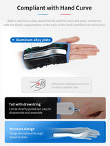 Noxwear - VELPEAU Wrist Brace for Carpal Tunnel, Arthritis, Tendonitis, Sprain, Injuries and Pain Relief, Wrist Splint for Women Men