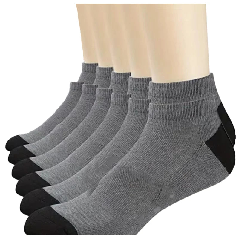 Noxwear - 10/5/3pairs Breathable Con Sports Stockings Men Bamboo Fiber Autumn and Winter Men Socks Sweat Absorption Deodorant.