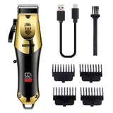 Noxwear - T9 Vintage Men's Electric Hair Clipper Beard Trimmer/Rechargeable Hair Cutting Machine With Nose Hair Trimmer Kit Boyfriend Gift