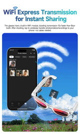 Noxwear - New 800W Camera AI Glasses Men Color-Changing Smart Translation Glasses Photo Video Recording Waterproof Call Smart Sunglasses