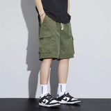 Noxwear - Summer Men's Cargo Shorts Casual Baggy Multi-Pockets Streetwear Shorts Male Fashion Loose Overalls Shorts Male Plus Size