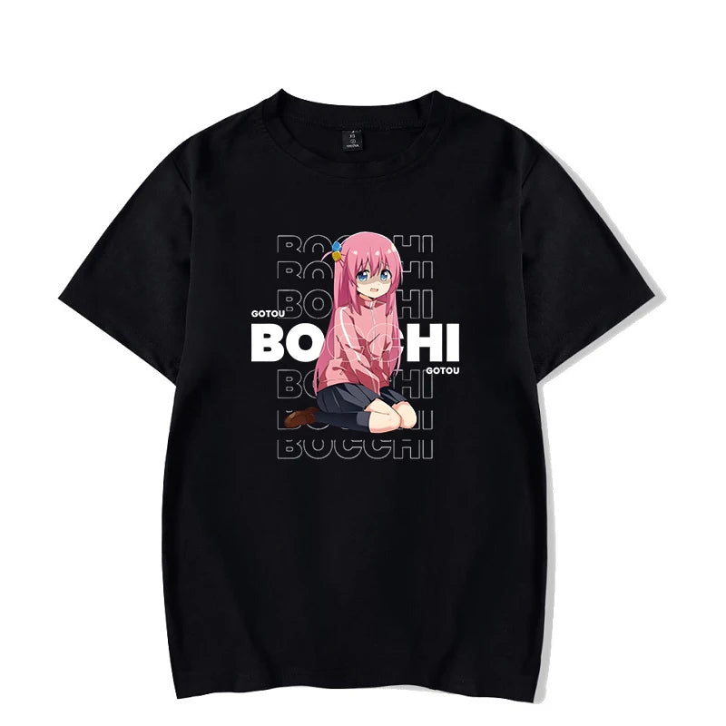 Noxwear - Classic Special TShirt Bocchi the Rock Gotou Hitori Manga Shirt Anime Comfortable Hip Hop Graphic T Shirt Short Sleeve Tees