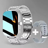 Noxwear - New Smart Watch 2.01 Inch HD Display Answer Make Call Message Preview Sport Modes smartwatch DIY Dial Weather Forecast Men Women