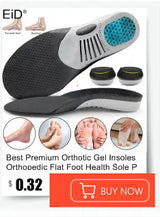 Noxwear - Premium Orthotic Gel Insoles Orthopedic Flat Foot Health Sole Pad For Shoes Insert Arch Support Pad For Plantar fasciitis Unisex