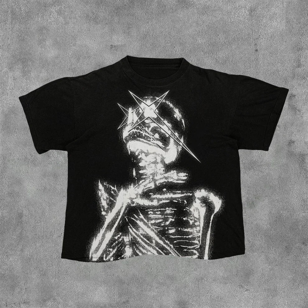 Noxwear - Dark Centipede Skeletal Tee