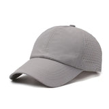 Noxwear-Dry Quickly Sun Cap Woman Outdoors Casual Sport Hat Men Big Size Baseball Cap 60-65cm Adjustable Sun Visor Cap Peaked Cap