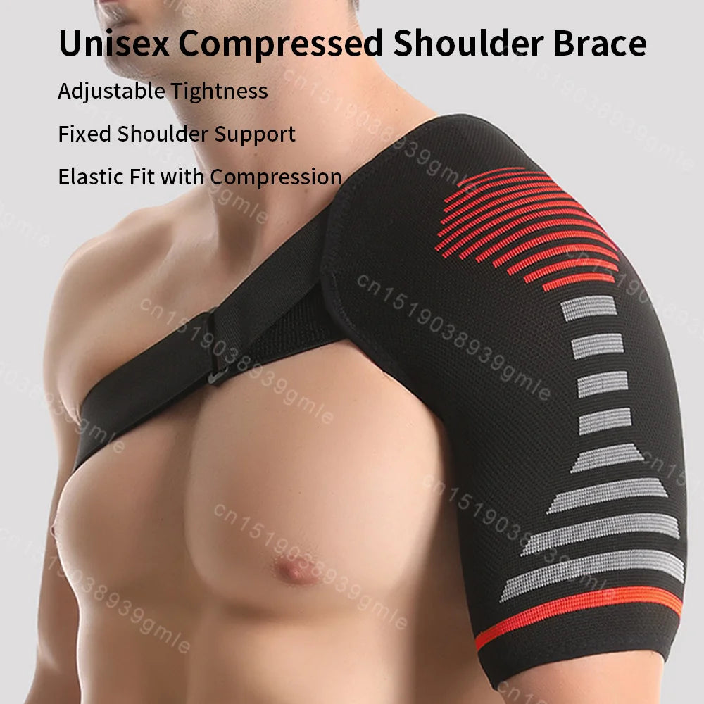 Noxwear - Shoulder Support Brace for Men Women Shoulder Support Orthopedic Sleeve Wrap Rotator Cuff Tendonitis Fits Right & Left Shoulder